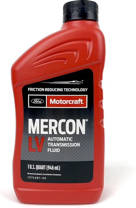 motorcraft mercon lv automatic transmission fluid 12 quart case|best mercon lv transmission fluid.